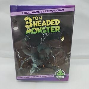 3 To 4 Headed Monster Card Game Trevor Cram TMG